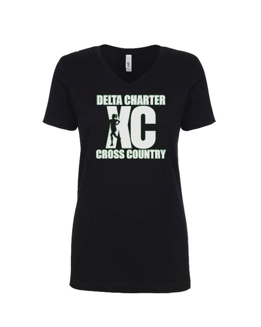Delta Charter HS Girls XC - Women’s V-Neck