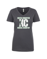 Delta Charter HS Girls XC - Women’s V-Neck