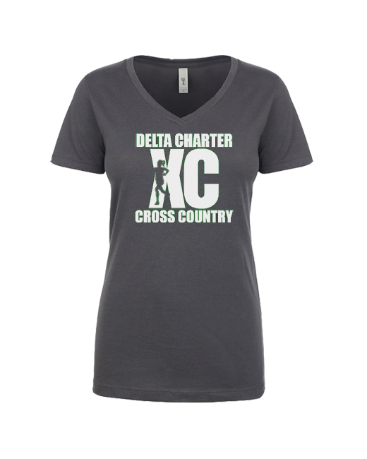 Delta Charter HS Girls XC - Women’s V-Neck
