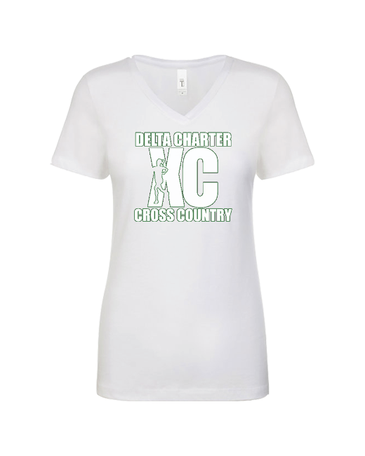 Delta Charter HS Girls XC - Women’s V-Neck