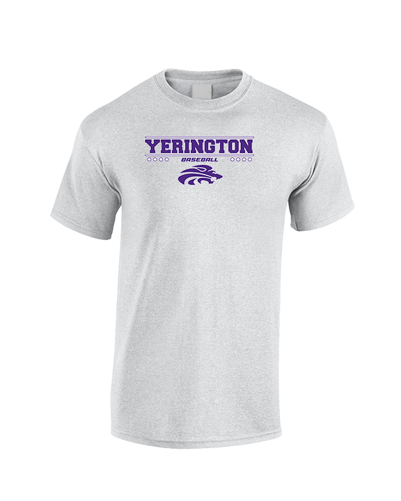 Yerington HS Baseball Border - Cotton T-Shirt