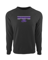 Yerington HS Baseball Border - Crewneck Sweatshirt