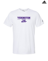 Yerington HS Baseball Border - Mens Adidas Performance Shirt