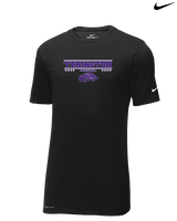 Yerington HS Baseball Border - Mens Nike Cotton Poly Tee