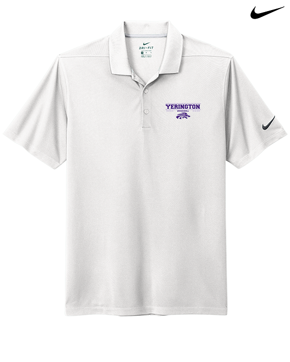 Yerington HS Baseball Border - Nike Polo