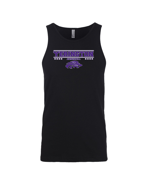 Yerington HS Baseball Border - Tank Top