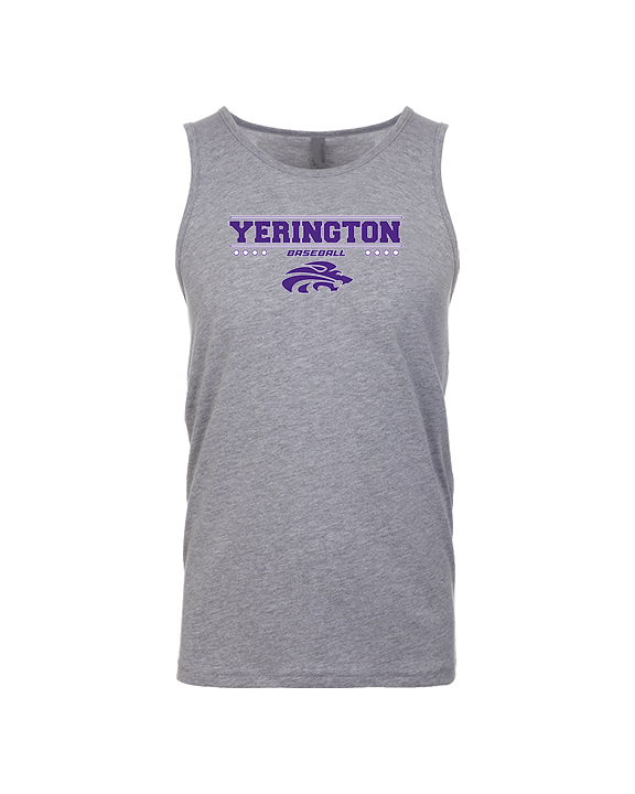 Yerington HS Baseball Border - Tank Top