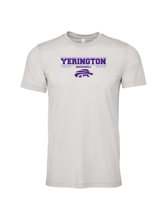 Yerington HS Baseball Border - Tri-Blend Shirt