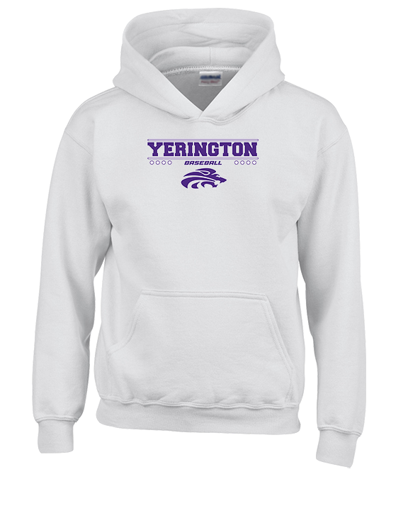 Yerington HS Baseball Border - Unisex Hoodie