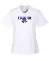 Yerington HS Baseball Border - Womens Performance Shirt