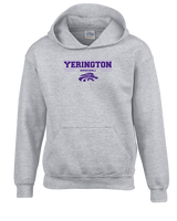 Yerington HS Baseball Border - Youth Hoodie