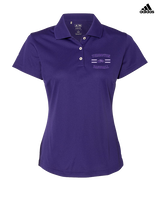 Yerington HS Baseball Curve - Adidas Womens Polo