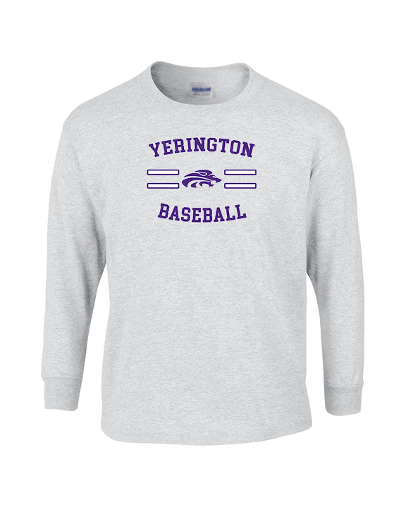 Yerington HS Baseball Curve - Cotton Longsleeve