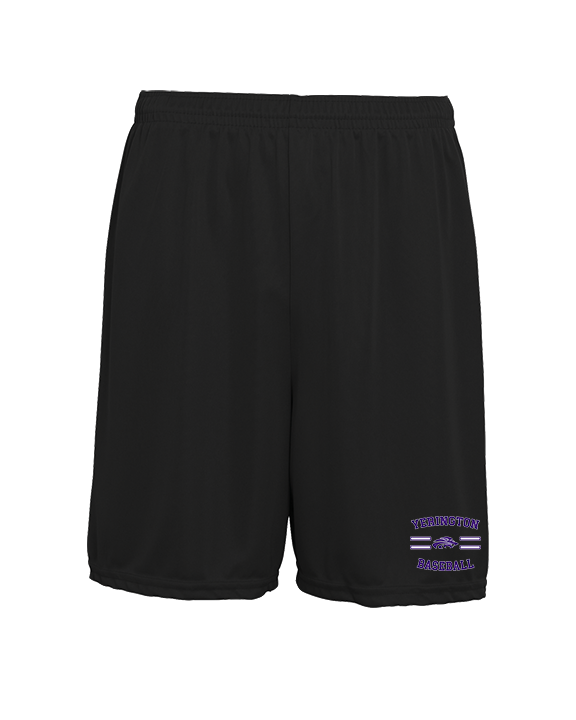 Yerington HS Baseball Curve - Mens 7inch Training Shorts