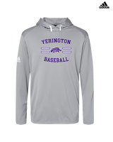 Yerington HS Baseball Curve - Mens Adidas Hoodie