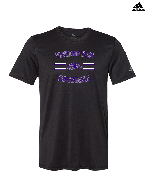 Yerington HS Baseball Curve - Mens Adidas Performance Shirt