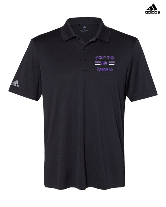 Yerington HS Baseball Curve - Mens Adidas Polo