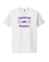 Yerington HS Baseball Curve - Mens Select Cotton T-Shirt