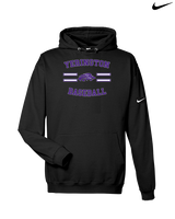 Yerington HS Baseball Curve - Nike Club Fleece Hoodie