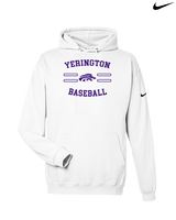 Yerington HS Baseball Curve - Nike Club Fleece Hoodie