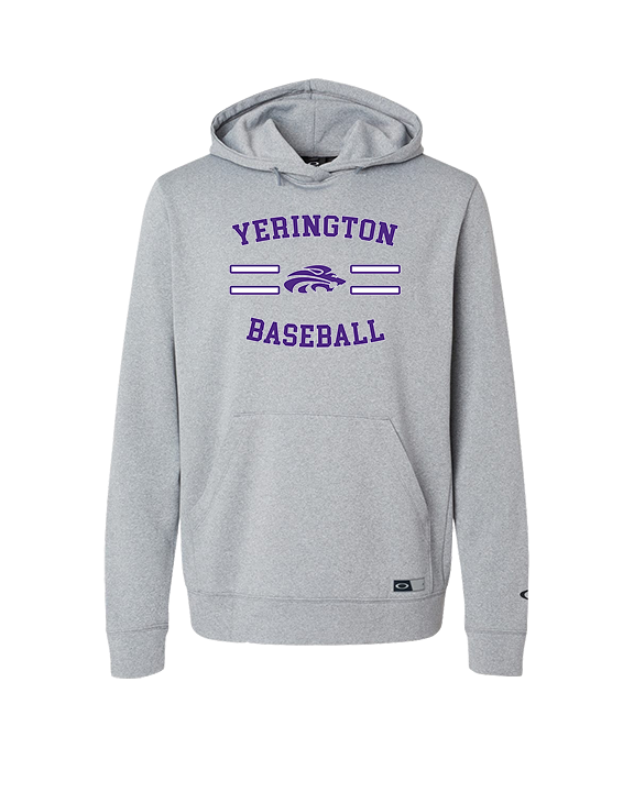 Yerington HS Baseball Curve - Oakley Performance Hoodie
