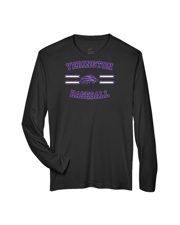 Yerington HS Baseball Curve - Performance Longsleeve