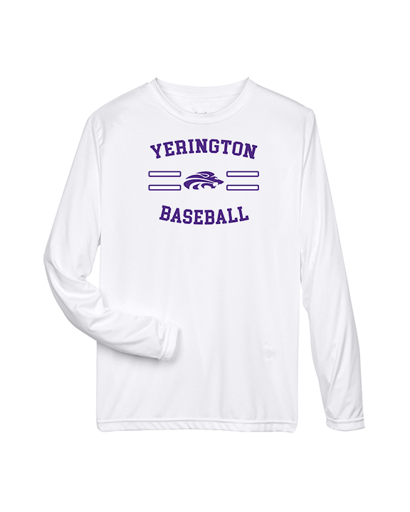 Yerington HS Baseball Curve - Performance Longsleeve