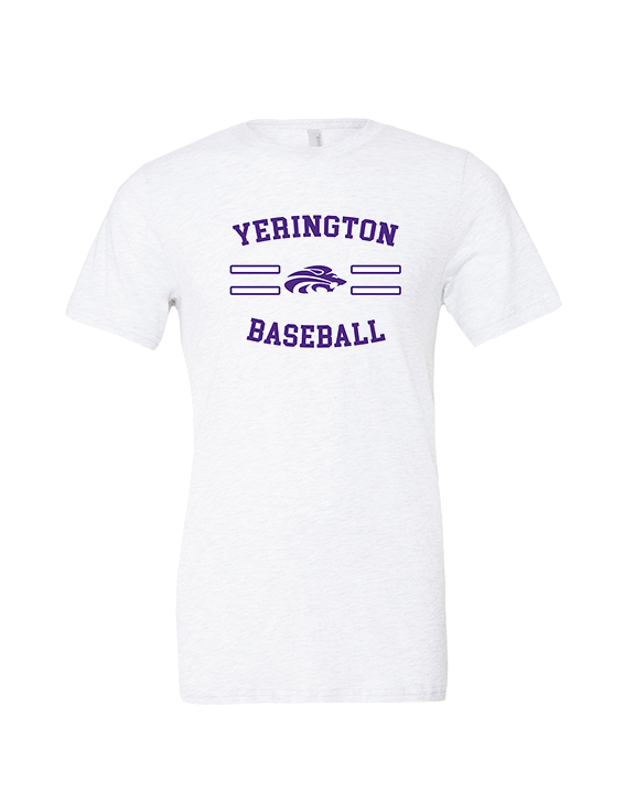 Yerington HS Baseball Curve - Tri-Blend Shirt