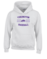 Yerington HS Baseball Curve - Unisex Hoodie