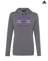 Yerington HS Baseball Curve - Womens Adidas Hoodie