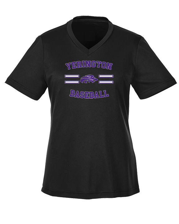 Yerington HS Baseball Curve - Womens Performance Shirt