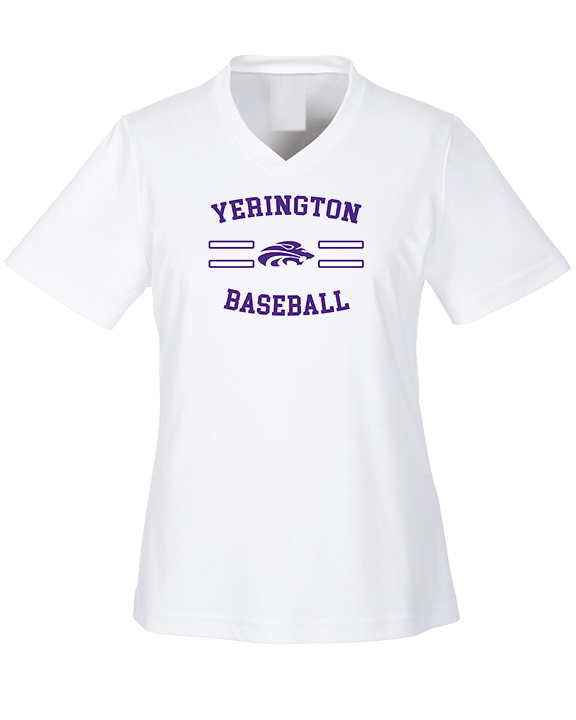 Yerington HS Baseball Curve - Womens Performance Shirt