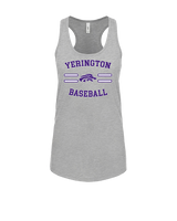 Yerington HS Baseball Curve - Womens Tank Top