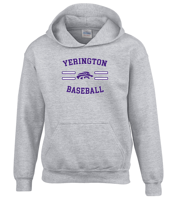Yerington HS Baseball Curve - Youth Hoodie