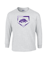 Yerington HS Baseball Plate - Cotton Longsleeve