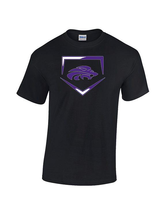 Yerington HS Baseball Plate - Cotton T-Shirt