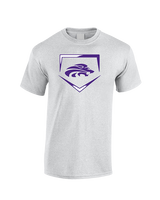 Yerington HS Baseball Plate - Cotton T-Shirt