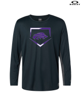 Yerington HS Baseball Plate - Mens Oakley Longsleeve