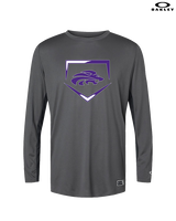 Yerington HS Baseball Plate - Mens Oakley Longsleeve