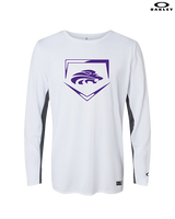 Yerington HS Baseball Plate - Mens Oakley Longsleeve