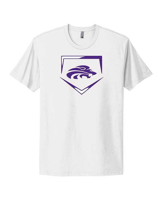 Yerington HS Baseball Plate - Mens Select Cotton T-Shirt
