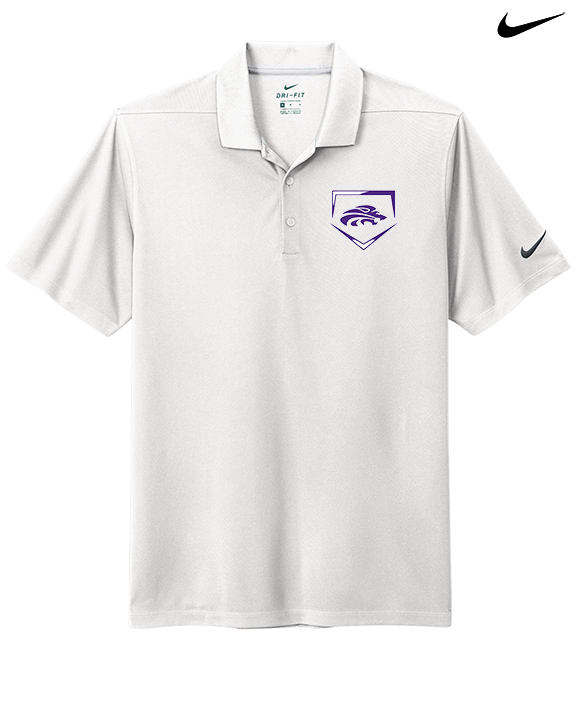 Yerington HS Baseball Plate - Nike Polo