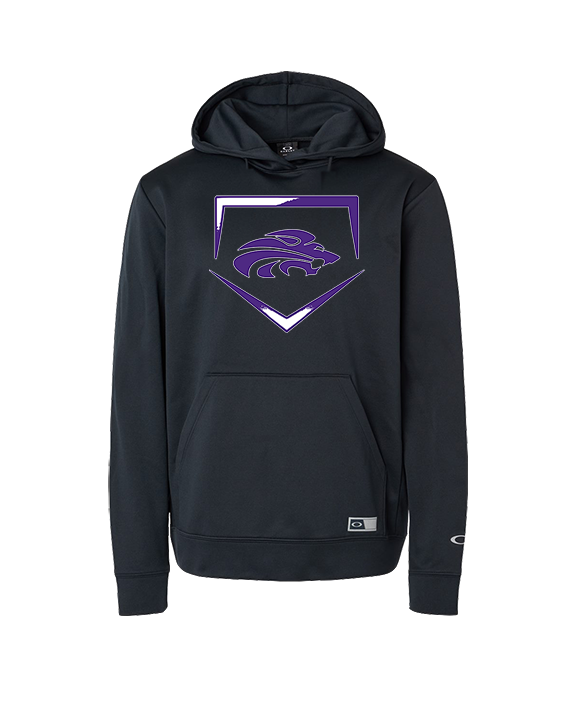 Yerington HS Baseball Plate - Oakley Performance Hoodie
