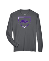 Yerington HS Baseball Plate - Performance Longsleeve