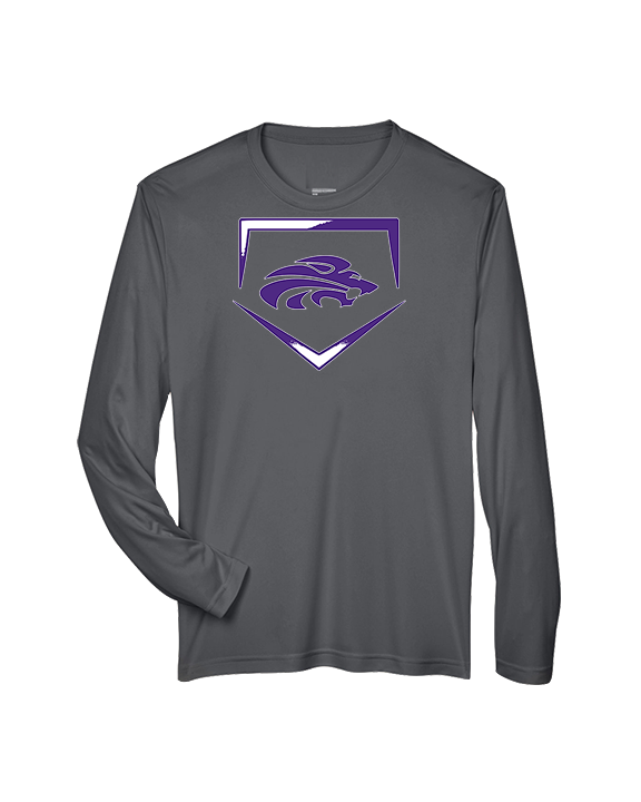 Yerington HS Baseball Plate - Performance Longsleeve