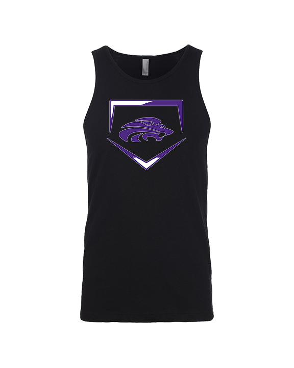 Yerington HS Baseball Plate - Tank Top