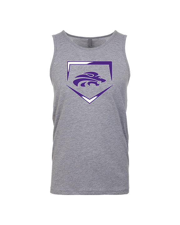 Yerington HS Baseball Plate - Tank Top