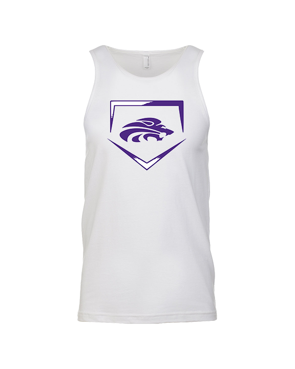 Yerington HS Baseball Plate - Tank Top