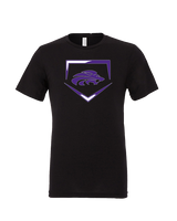 Yerington HS Baseball Plate - Tri-Blend Shirt