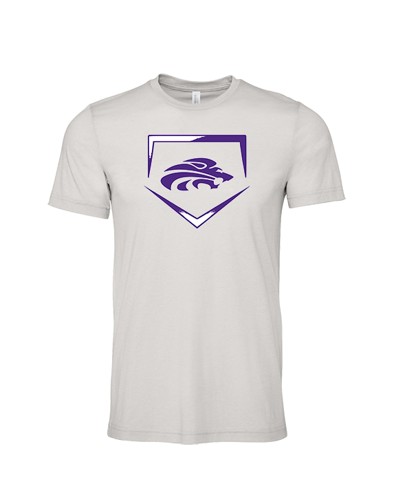 Yerington HS Baseball Plate - Tri-Blend Shirt